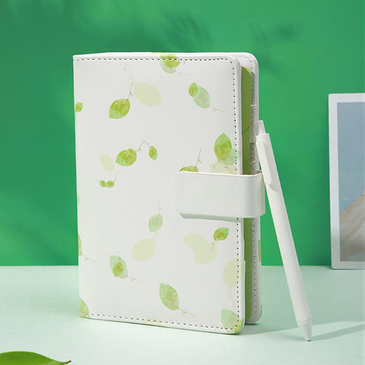 卡杰A6花间集活页本CA6H3246可爱手帐本搭扣计划本小清新手账学生日记本随身记事本 商品图3