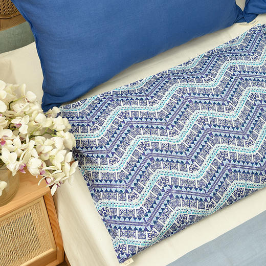 莫代尔系列荞麦壳枕头护颈枕 商品图2