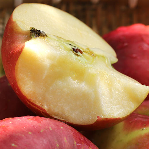 云南昭通丑苹果  汁水丰富  酸甜清脆   不催熟 不打腊 坚持原生态种植  口感 脆爽多汁每一口都是浓郁的幸福，天然造就好味道！ 商品图1