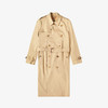 BURBERRY 巴宝莉 男士肯辛顿版型 – 长款 Heritage Trench 束腰风衣 卡其色 8028087 A1366 商品缩略图0