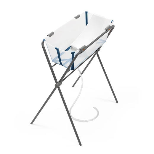 挪威Stokke Flexi Bath 折叠式浴盆 + 初生婴儿浴架+浴盆立架 商品图4