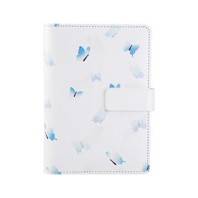 卡杰A6花间集活页本CA6H3246可爱手帐本搭扣计划本小清新手账学生日记本随身记事本