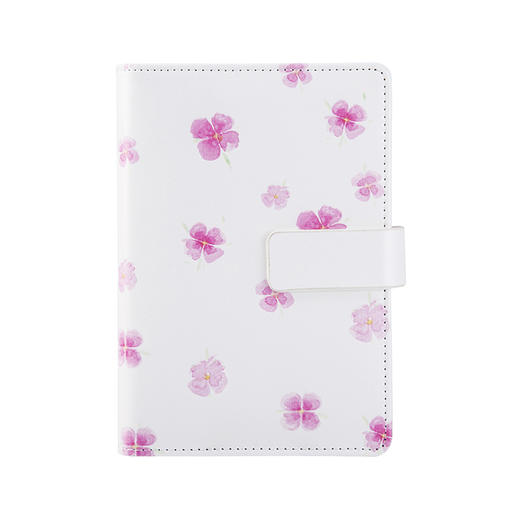 卡杰A6花间集活页本CA6H3246可爱手帐本搭扣计划本小清新手账学生日记本随身记事本 商品图1