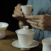 永利汇白瓷玉瓷茶具套组套装整套茶具功夫茶具家用办公用 商品缩略图3
