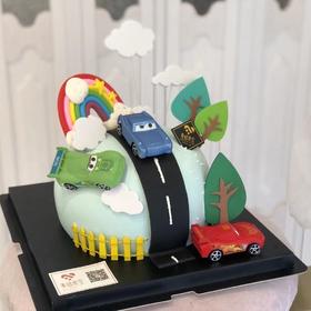 炫酷小汽车（翻糖提前2天预定）