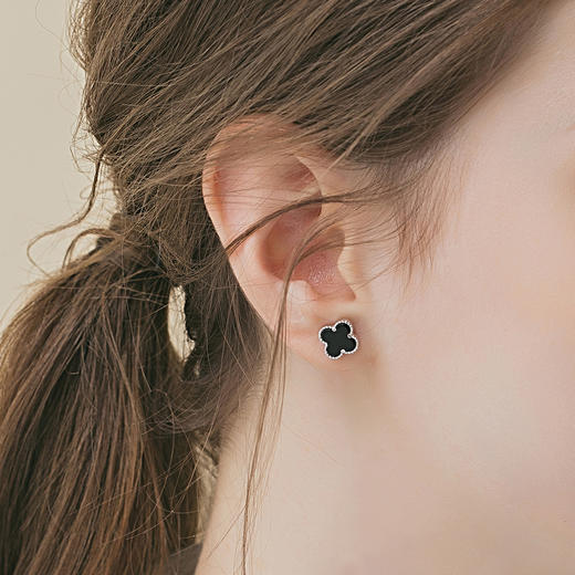 Winy999足银小幸运耳钉送女友闺蜜节日生日礼物 商品图1