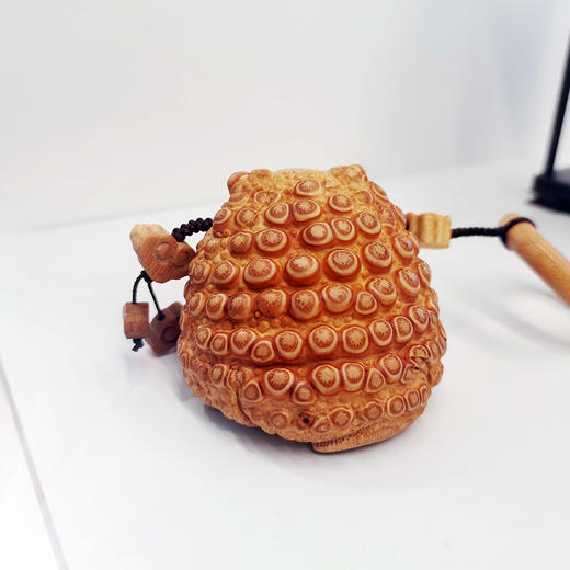 W°竹根金蟾环 商品图2