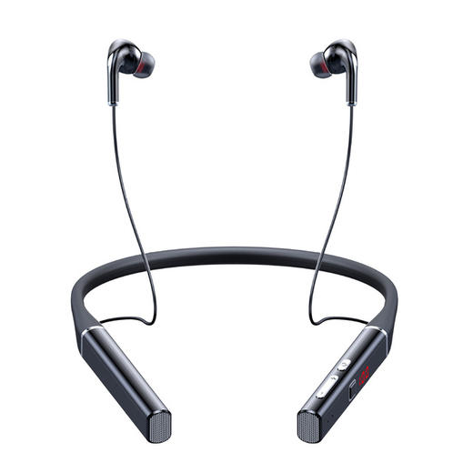 【耳机】私模5.0挂脖式带电显无线耳机 运动蓝牙耳机大容量电池EQ音效切换 商品图4