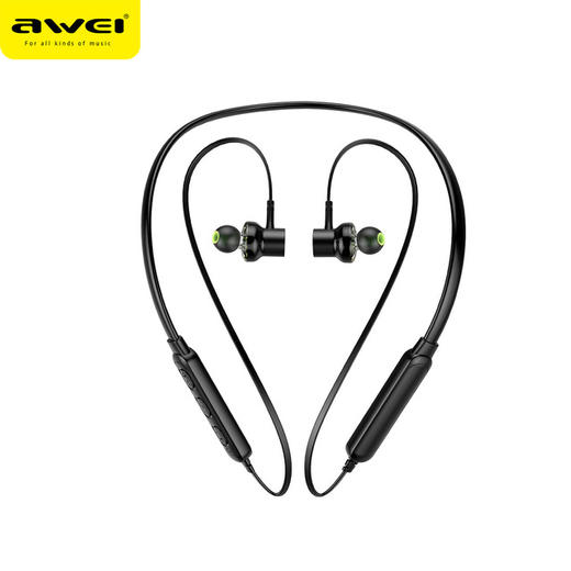 【耳机】私模挂脖式磁吸运动蓝牙耳机 CVC智能降噪双动圈无线耳机 商品图1