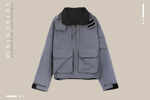 E931672252大口袋品牌logo夹克 商品图0