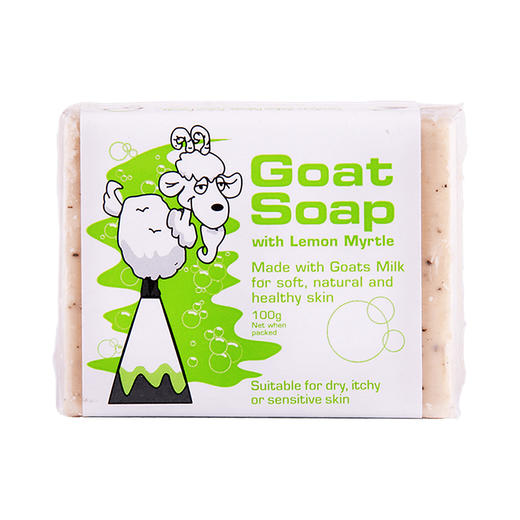 【中欧班列精选】澳洲香皂 原装进口GOAT羊奶皂 瘦羊（椰子油）（燕麦）（原味）（麦卡卢）（柠檬）（摩洛哥）（儿童）100g 商品图1