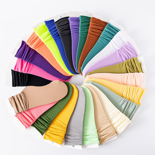 【天鹅绒堆堆袜5双】秋冬季日系ins中筒长袜 纯色潮流百搭冰冰袜 商品图3