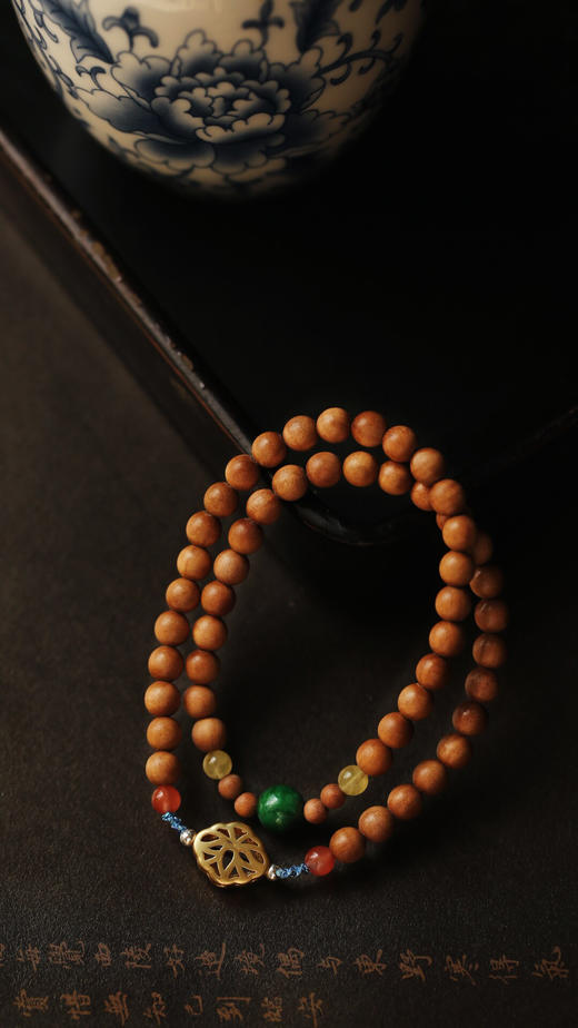 【青山特惠】老山檀香原创【清月】6mm50颗y2 商品图0