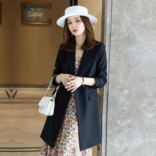 时尚高级感，中长款西装名媛气质韩版风衣MGG8878 商品图1