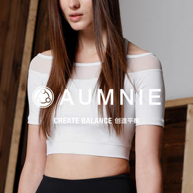 夏克提露脐T恤含胸垫 SHAKTI CROPPED TEE