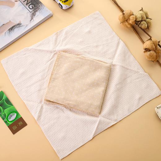 有机棉吸汗巾 垫背巾 宝宝汗巾 四季款 婴幼儿成人皆可用 A类标准 0%印染 0%漂白 0%甲醛 0%荧光剂 素道敦煌天然有机彩棉织造 舒适安全健康 商品图3