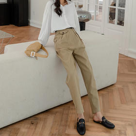 【梅豆】2021秋冬新款纯棉立体气球裤_HLY