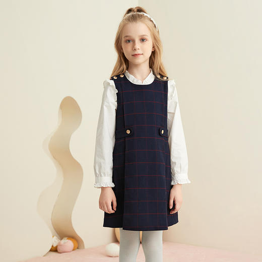 儿童连衣裙女童2021新款早秋宝宝中大童吊带裙子洋气公主裙夏秋款 商品图1