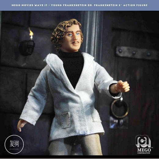 现货 Mego 新科学怪人 Dr Frankenstein 8英寸 挂卡 可动 潮流玩具 摆件 商品图3