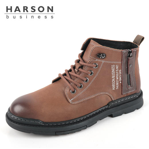 哈森男鞋时尚休闲男鞋MA14072 商品图1