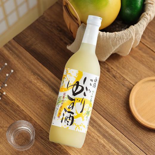 日本白鹤柚子利口酒720ml/011903 低度甜酒利口酒感受柚子的酸甜 商品图1