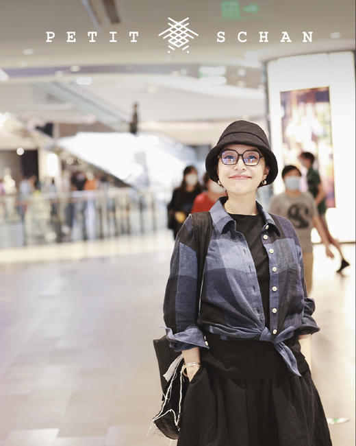 PETIT SCHAN小闪#030 Cloud Puff 云朵泡芙 日本进口泡泡面料水洗随意造型渔夫帽 商品图2