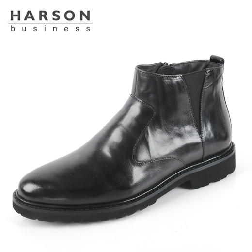 哈森男鞋时尚正装男鞋MA16640 商品图1