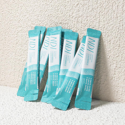 【泰国】NDI 冰洋酵素漱口水奶茶杯无酒精薄荷固齿清新口气20条装|清新口气薄荷便携10ml/条 商品图1