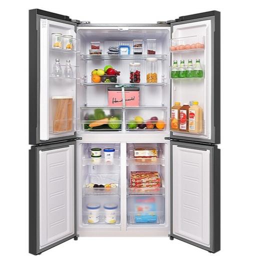 康佳 冰箱 BCD-453WD4EBLP 453升 鸢尾蓝 十字对开门冰箱 钢化玻璃面板 电脑温控 风冷 变频 一级能效 自动除霜 商品图5