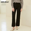 oldcolour秋季新品淑女气质高腰显瘦简约百搭休闲长裤子女BN31073019 商品缩略图4