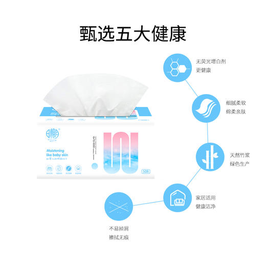  日相月抽纸508系列大规格加厚4层3包一提 商品图4