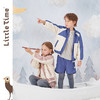 littletime男女童秋装套装运动服2022春秋新款撞色中大儿童两件套 商品缩略图0