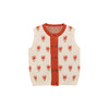 littletime女童针织马甲春秋外穿2024新款宝宝文艺风毛衣儿童坎肩 商品缩略图4