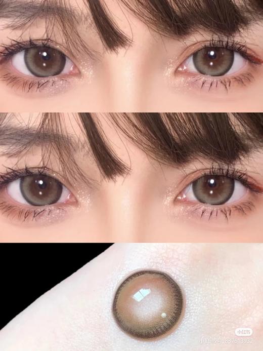 【小红书推荐款】doriscon 杏仁冻，半年抛/直径14.5/着色14.3（正常大直径），138/一副，238/两副，298/三副，498/六副（商品详情任选，下拉查看实拍，最高度数有1000） 商品图0