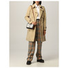 【一】BURBERRY 巴宝莉 女士切尔西版型 – 中长款 Heritage Trench 束腰风衣 卡其色 8045776 A1366 商品缩略图1