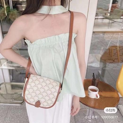 价值16000 稀有货！Celi*e经典凯旋门中古老花​马鞍包 复古情调 低调又精致 巨有质感 可休闲可名媛！ 商品图5