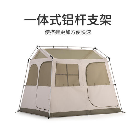 Naturehike挪客屋脊3-4人帐篷户外野营防水防雨防晒多人露营装备 商品图4