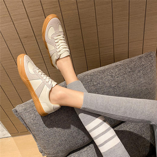 【ZHR】 秋冬新款AT70复古平底德训鞋 商品图3