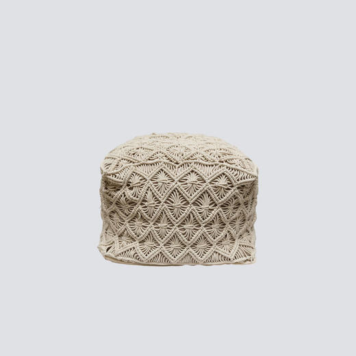 NS家居nsfurniture印度进口Marnie几何编织懒人袋-NSDE-90009598*00 商品图0