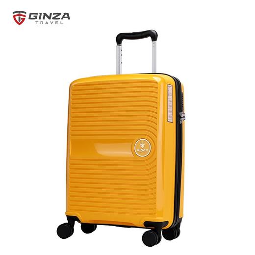 银座PP行李箱可登机欧美热销拉杆箱静音万向轮密码锁旅行箱P-7021 商品图4