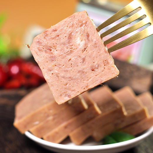 WWJ 火腿猪肉罐头198g/盒 商品图7