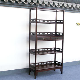 书架非洲酸枝+紫光檀100x40x196.5cm