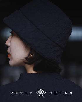 PETIT SCHAN小闪#030 Cloud Puff 云朵泡芙 日本进口泡泡面料水洗随意造型渔夫帽