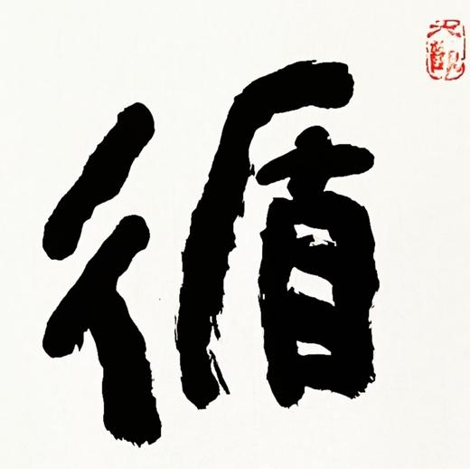 曾翔书法 · 四字吉语系列之《循道同行》 商品图4