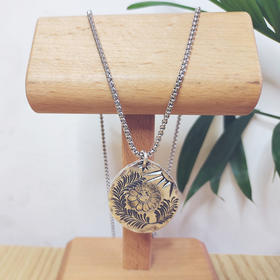 【金工】熔银吊坠