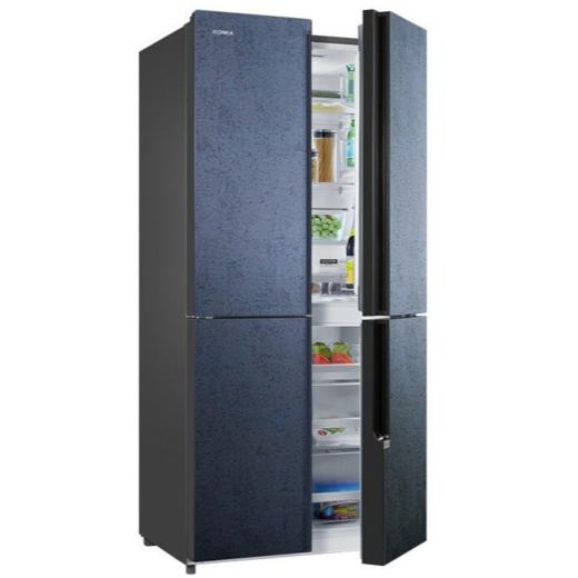 康佳 冰箱 BCD-458WD4EBLP 星云灰 458升 风冷	电脑温控	变频 凯博岩 一级能效 自动除霜 十字门冰箱 商品图3