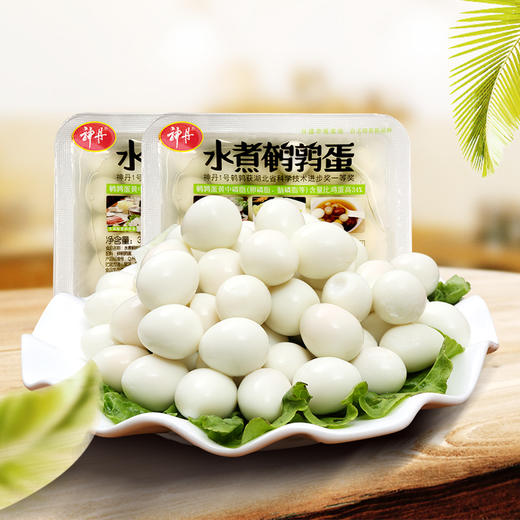 【神丹】即食水煮鹌鹑蛋25枚装 商品图1