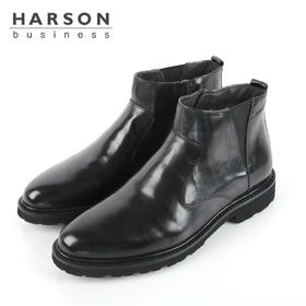 哈森男鞋时尚正装男鞋MA16640