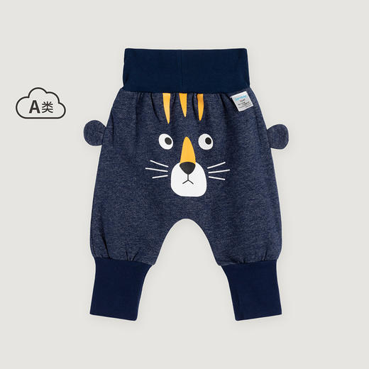 贝贝怡男女宝宝春秋保暖加绒大屁屁裤哈伦裤pp裤子 商品图12