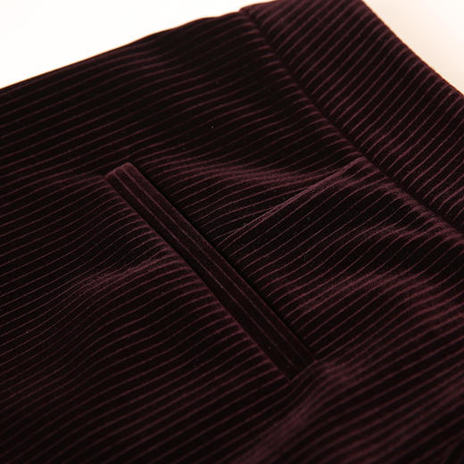 VIMAGE纬漫纪秋冬新款通勤百搭高腰显瘦直筒裤子V1605226 商品图3